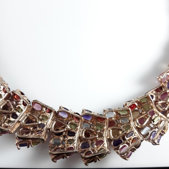 Masterpiece Atelier Multi-Stone Rose Gold Necklace - Picture 10 of 16